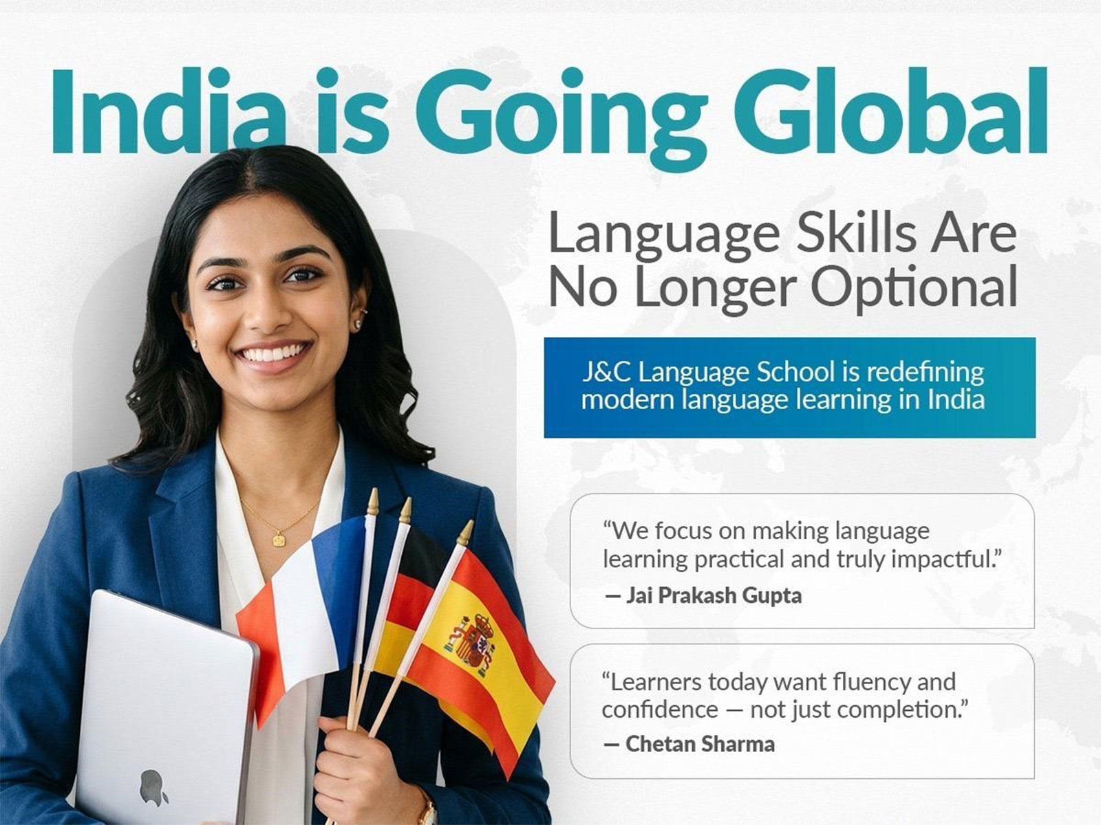 JAMPC responds to India's growing demand for foreign languages